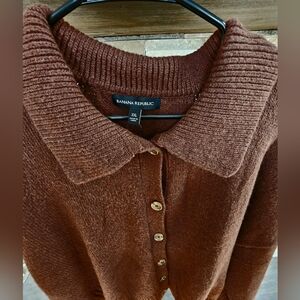 Banana Republic Women's Brown Cardigan XXL